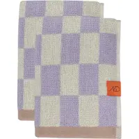 Mette Ditmer Gästehandtuch Retro Lilac (40 x 55 cm) (2er Set)
