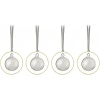 Blomus Weihnachtsschmuck Kitai Glaskugeln 4 Stück ø 8 cm