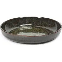 Serax Tiefer Teller Surface Tableware by Sergio Herman Indi Grey XL 23 x 23 x 4 cm