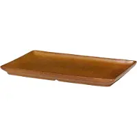 Broste Copenhagen Eli Teller karamellbraun - 8er Set