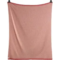 Røros Tweed - Una Wolldecke 200 x 150 cm, hellrot
