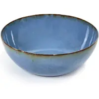 Serax Salatschale Terres De Rêves Tableware By Anita Le Gr Smoky Blue 27 x 8,8 cm