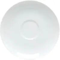 Alessi Untertasse Mami White Porzellan 11 cm (Set von 6)