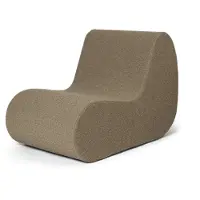 Ferm Living - Rouli Center Modul Sessel, sand (Pure Bouclé)