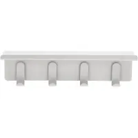 Zone Denmark Wandregalhalter A-Hallway Shelf Soft Grey 40 x 11,5 x 15 cm