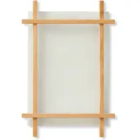 Gejst Daiku Bilderrahmen, 50cm x 70 cm, Eichenholz/Glas - , Daiku, Holz, für Wohnzimmer, Glas, Design