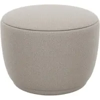 Blomus - Kuon Pouf, H 45 cm, Ø 48 cm, desert