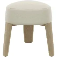 Blomus - Kuon Hocker, H 45 cm, Ø 47 cm, beige