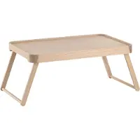 Zone Denmark Tablett mit ausklappbarem Gestell Inu braun, Designer Neu Studio, 49.5x3.5 cm/22.2x32 cm