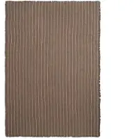Ferm Living Aires Tagesdecke Einzeln Stone - , Braun / Rost, Stoff / Textil