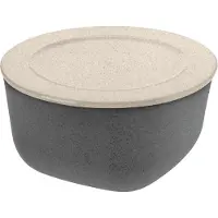 Koziol CONNECT BOX 2 - Box mit Deckel 2l in nature ash grey | Gr.: onesize