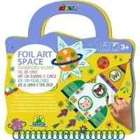Avenir Foil Art - Kreatives Weltraum-Buch für Kinder - Bastelspaß