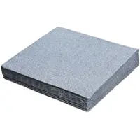 VEPATIM 200x Servietten 33 x 33 cm 1/4 -Falz 3-lagig silber
