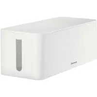 Hama Kabelbox "Maxi", Kabelgehäuse, Universal, Kunststoff, Weiß