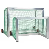 Sport-Thieme Mini-Fußballtor selbstsichernd, Inkl. Netz, grün (MW 4,5 cm), 1,80x1,20 m, Tortiefe 1,05 m