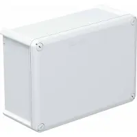 OBO 2007303 Kabelabzweigkasten ohne Einführungen 285x201x120 Polypropylen, glasfaserverstärkt lichtgrau RAL 7035 T 350 OE