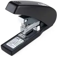 SAX Heftgerät Design Easy Pro 659 XL, 0-659-19, Blockhefter mit Flachheftung schwarz, Heftleistung 100 Blatt