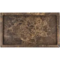 House Doctor Able Deco Tray - Brown