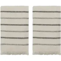 Meraki Towel, MKTrue, Off-whiteBlack