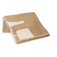 Ferm Living - Ebb Badetuch 140 x 70 cm, sand / naturweiß