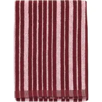 Marimekko - Raide Badehandtuch, 70 x 150 cm, burgundy / pink