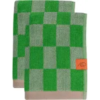 Mette Ditmer Gästehandtuch Retro Classic Green (40 x 55 cm) (2er Set)