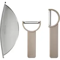 Zone Denmark Sparschäler Set Singles Soft Taupe (Set von 3)