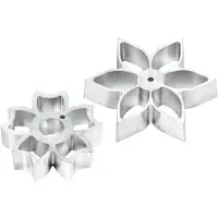 Plate-It Ausstechformen Buñuelos Rosettes Flower Power (2-teilig)