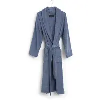 HAY - Mono Bademantel S/M (Stahlblau)