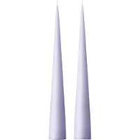 Ester & Erik - Kegelkerze, 37 cm, No. 12, airy violet / matt (2er-Set)
