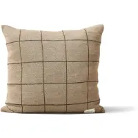 Form & Refine - Aymara Kissen, 52 x 52 cm, New Square, hellbraun
