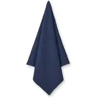Humdakin Duschtuch Waffle Sea Blue (70 x 135 cm)
