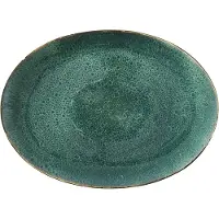 Bitz Steingutteller Black Green 45 cm