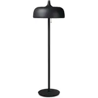 Northern Acorn Stehleuchte Matt Black - , Acorn, Schwarz, für Wohnzimmer, Metall, Design