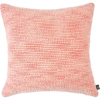Tom Dixon - Thread Kissen, 50 x 50 cm, orange / weiß