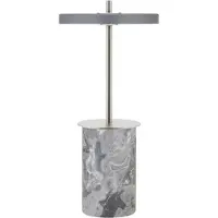 UMAGE Design Tischlampe Asteria MOVE MINI, dimmbar, alu / grau / zink, für Wohn- / Esszimmer, Stein, Design, Tischlampe