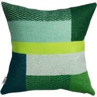 Røros Tweed - Mikkel Kissen 50 x 50 cm, grün