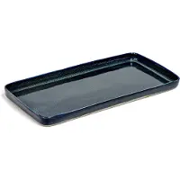 Serax Essteller Terres De Rêves Tableware By Anita Le Gr Dark Blue L 37,3 x 18 cm
