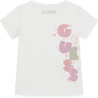 GUESS T-Shirt K6GI05 K6YW4 Weiß Regular Fit 104