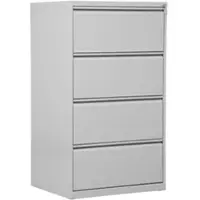 Proregal Hängeregistraturschrank Mare| HxBxT 132x76x62 cm | Grau