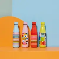 REMEMBER Trinkflasche "Sushi – 30", Edelstahl, 500 ml, doppelwandige & isolierende Jubiläumsflasche