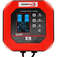 Lemania Energy GX15 Autobatterie Ladegerät Batterieladegerät 230V für KFZ LKW Motorrad GX15