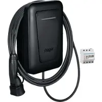 Hager Ladestation witty plus Ladekabel 22kW 6,5m MID OCPP inklusive flow EMC