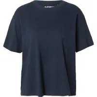 Superdry T-Shirt "STUDIOS CREW TEE" mit Markenlabel, aus Baumwollmischung, Relaxed Fit, Kurzarm