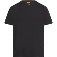 Camel active T-Shirt , Herren, Gr. 3XL, asphalt, Jersey, Obermaterial: 71% Baumwolle, 25% Polyester, 4% Elasthan, unifarben, normal hüftbedeckend, Rundhals, Shirts T-Shirt, mit Logo-Stickerei