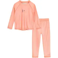 Playshoes UV-Schutz Shirt 1/1-Arm Surfbrett Palme m Legging in altrosa | Gr.: 98/104