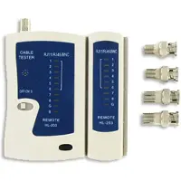 Kopp 33366794 Kabeltester: 3 in 1 RJ11/RJ45/Koax