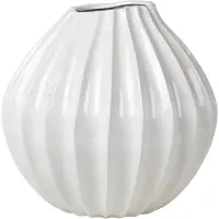 Broste Copenhagen Wide Vase XL Ivory