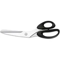Giesser Fischschere 10 cm Edelstahl Schwarz