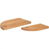 Hubsch Split Cutting Boards Naturel (2er Set) | 880911